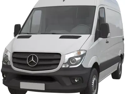 Mercedes-Benz Sprinter 2015 Panel Van L1H2 3D model