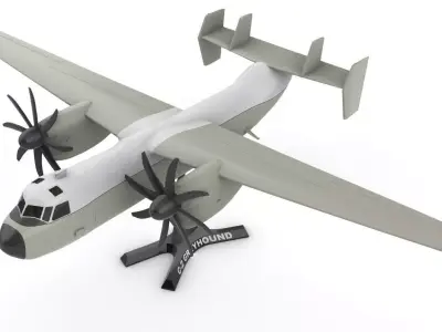 C-2 Greyhound  3D print model