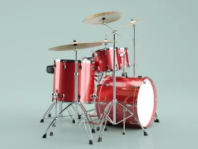 Drums 3D model