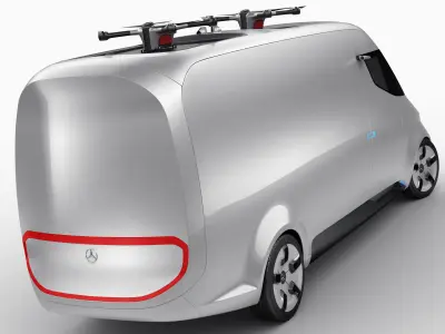 Mercedes Vision Van Concept 3D model