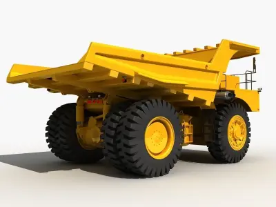 Mining Dump Truck  3D model