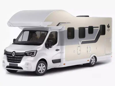 Renault Master Motorhome Ahorn Canada AE 3D model