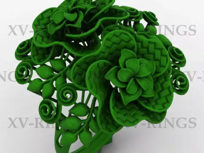NEW TURKISH RING XV-40 3D print model