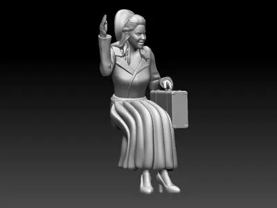 PASSENGER 3D print model 12