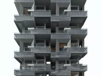Office Building 3D model 56