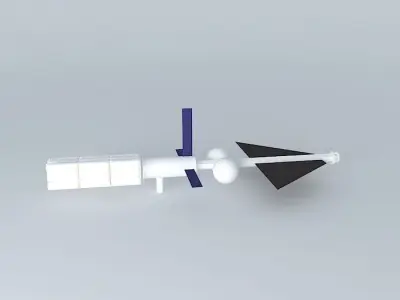 Orbital transfer vehicle Free 3D model