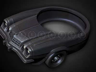 car ring  3D print model