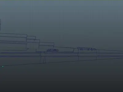 Low poly Imperial Star Destroyer 3D print model