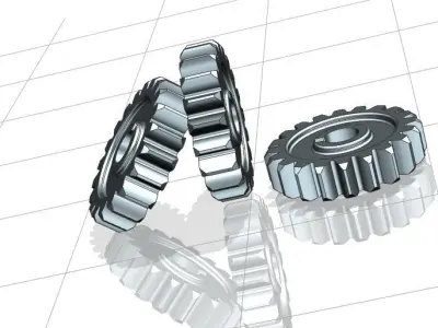 SPUR GEAR 1 Free 3D model