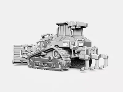 Crawler Dozer RoZ 3D print model
