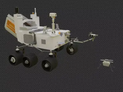 Perseverance 3D Model  3D model