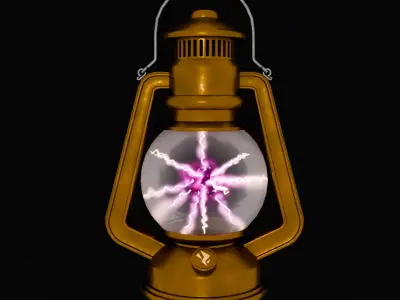 Four Attributes Magic Lanterns 3D model