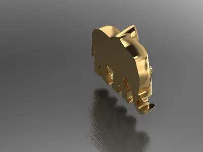 ELEPHANT PART FOR SIGNET RINGS  AND PENDANT 3D print model