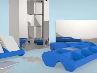 Card Tray Free 3D model