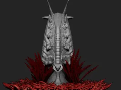 Viper tongue 3d  3D model