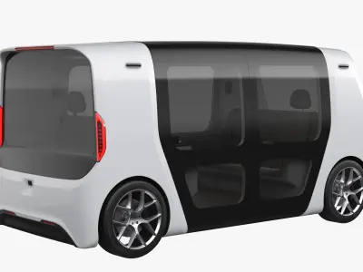  Self-Driving Shuttle Concept 2 