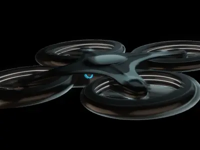 Drone Quadcopter 3D model purchase