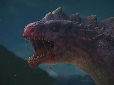 Dino Bust 3D model