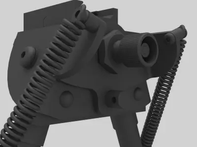 Bipob bipod 3D model