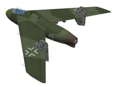 Junkers EF 128 3D model
