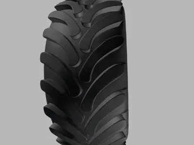 offroad tractor tire or Tyre  3D model