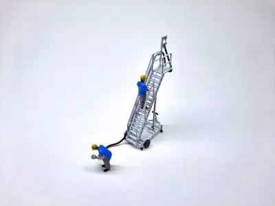 N Scale Portable Liquid Transfer Platform Free 3D model