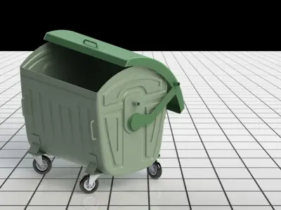 trash 1100 l 3D model