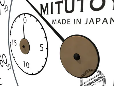 Dial Thickness Gauges 3D model