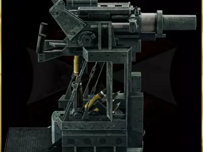 Rocket Launcher - 3D ASSET - Game Ready - 3D Art Low-poly 3D model