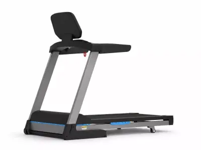 Modern Fitness Treadmill Machine Model 3D model
