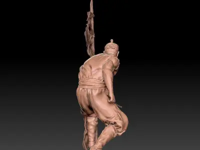 Ancient Warrior 3D model