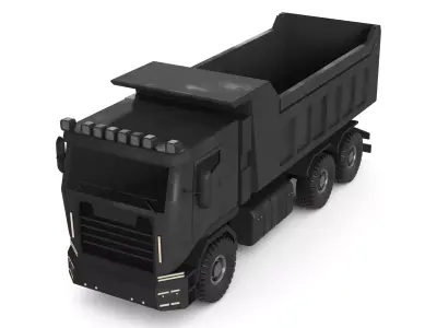 Dump Truck 3D model order