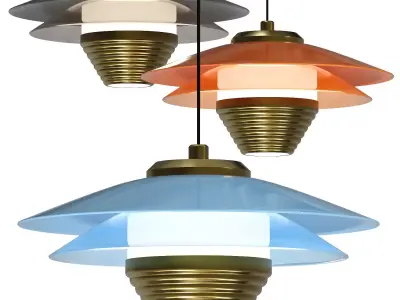 Lippa pendant lamp 3D model