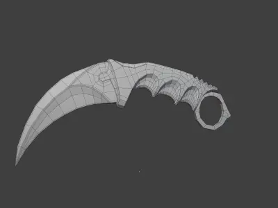 Karambit 3D Model Free 3D model