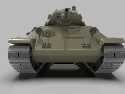 Tank 1 3D model purchase