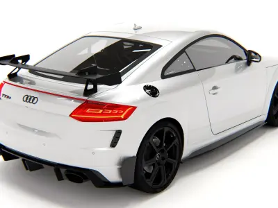 Audi TT RS Coupe IE 2023 Low-poly 3D model