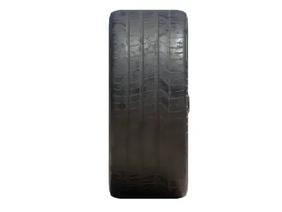 Car tyres sport  Low-poly 3D model