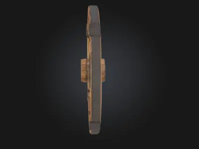 Timeless Wheel  A Symbol of Motion Through the Ages 3D model