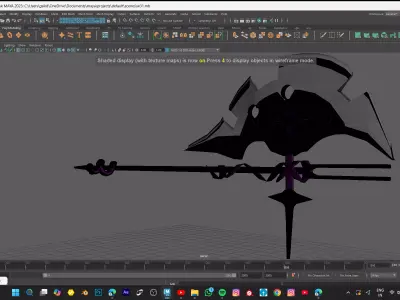 SWORD MODEL Low-poly 3D model 3