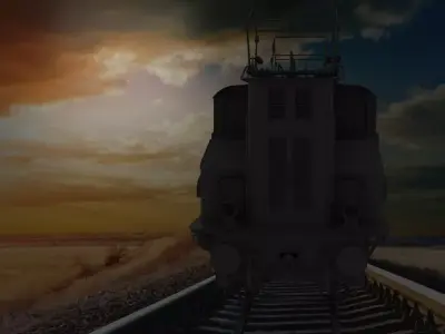 Electric Locomotive 3D model purchase