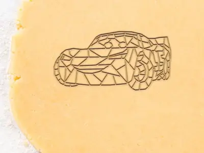 Car Cookie Cutter - Biscuit Cutter 3D print model purchase