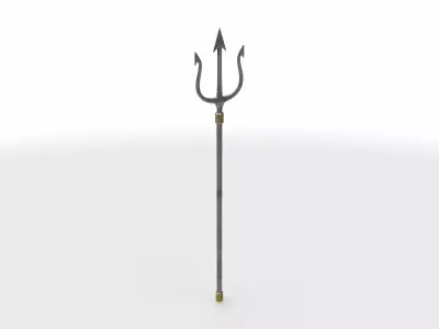 Pole weapon 01  3D model