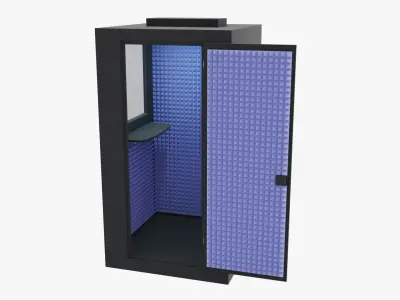  Acoustic Booth And Binaural Microphone 