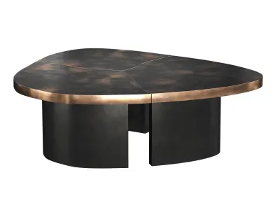 Trefle Clover Tables 3D model