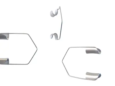 Barraquer Wire Speculum 3D model