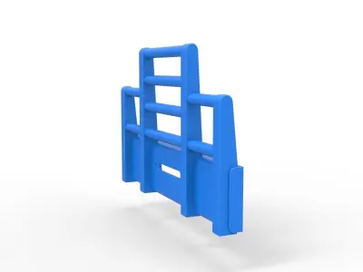 Moose bumper for semi truck V2 Scale 1 to 25 3D print model