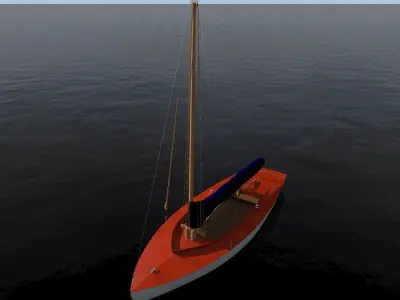 sailboat 2  BM 3D model
