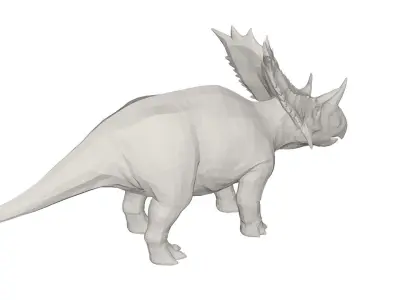 Dinosaur triceratops 3D model