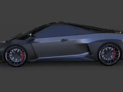 scc group500 supercar challange Free 3D model