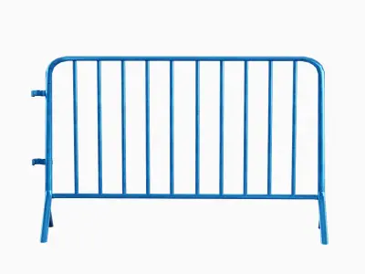 Fence Barrier 06 Low-poly 3D model